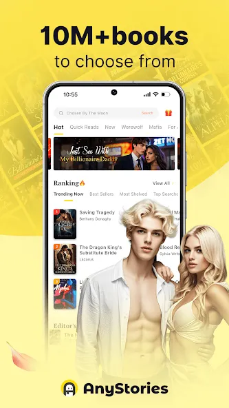 AnyStories-Top Novels & Books screenshot 1