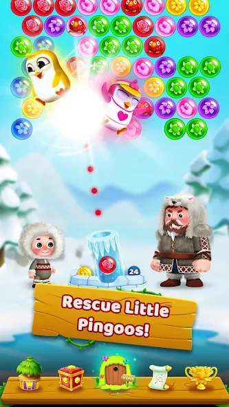 Bubble Shooter Flower Blossom screenshot 4