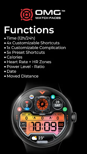 OMG 331 Retro Digital Watch screenshot 5