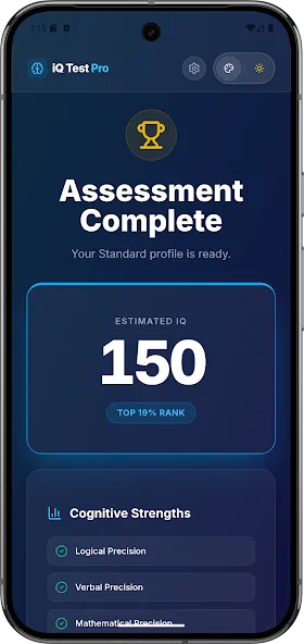 iQ Test Pro Offline Edition screenshot 2