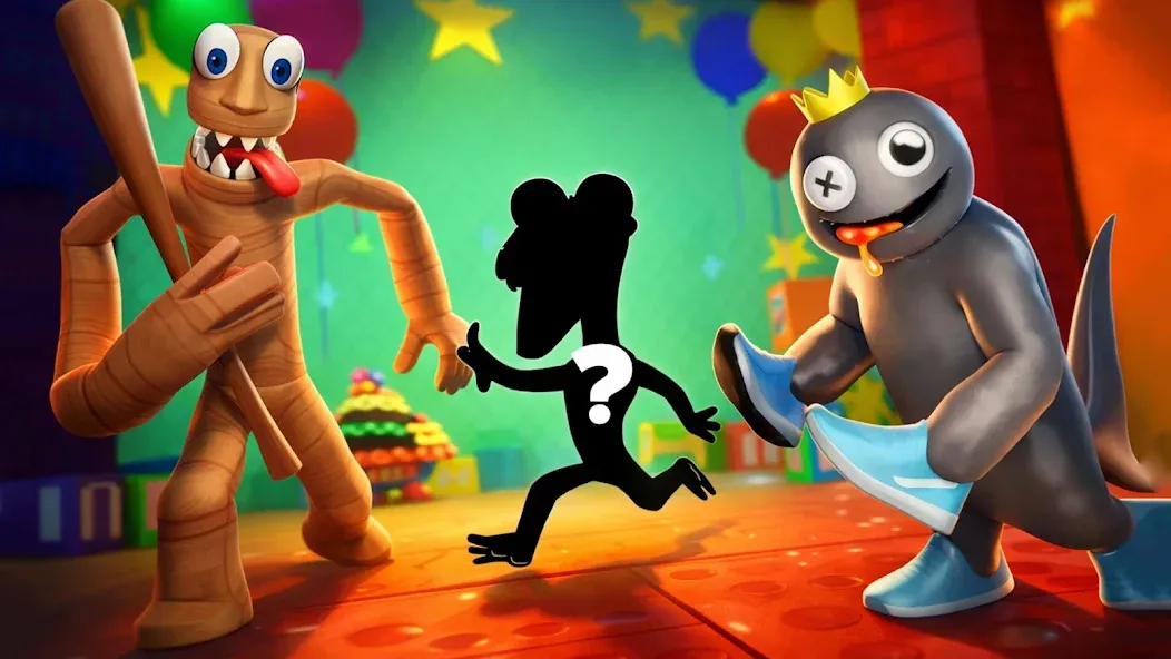 Rainbow Friends: Sim Game screenshot 3