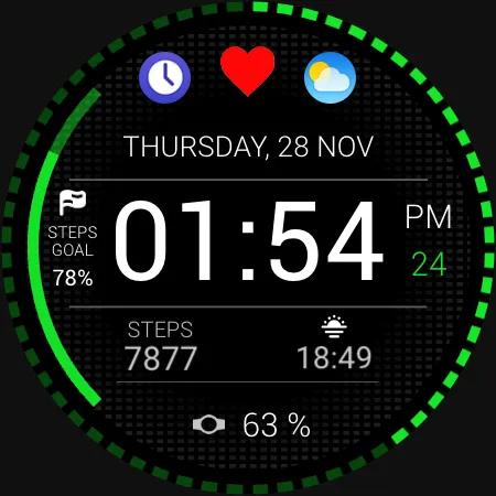 Runner Watch Face screenshot 10