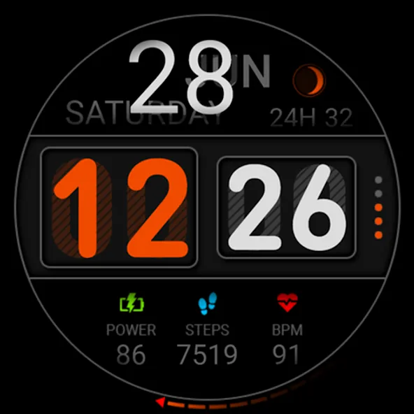 Watch face CNW0031 screenshot 30