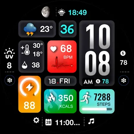 ML2U 242 Watch Face screenshot 30