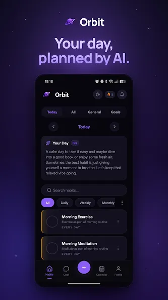 Orbit - AI Habit Tracker screenshot 2