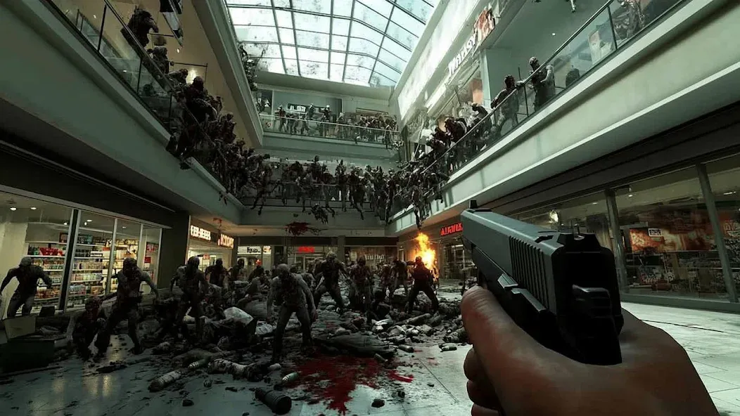 Zombie Fire 3D: Offline Game screenshot 18