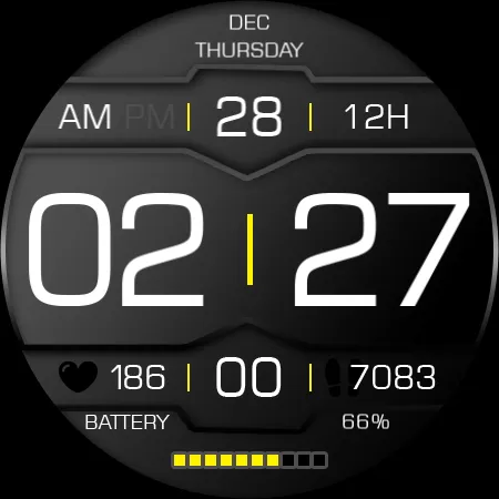 Key120 Digital Watch Face screenshot 27