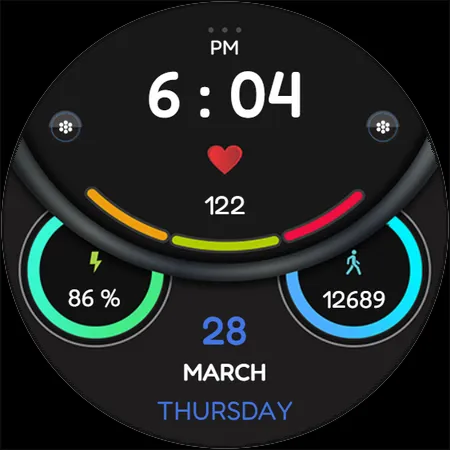 IA106 Digital Sport Watchface screenshot 11