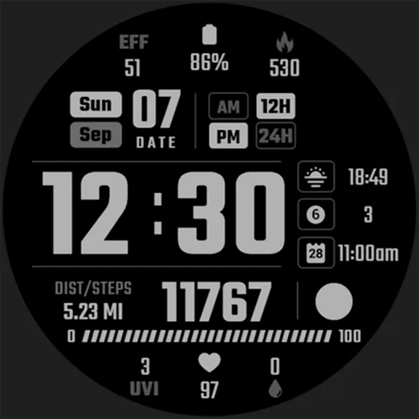 Moonlace Watch Face screenshot 11