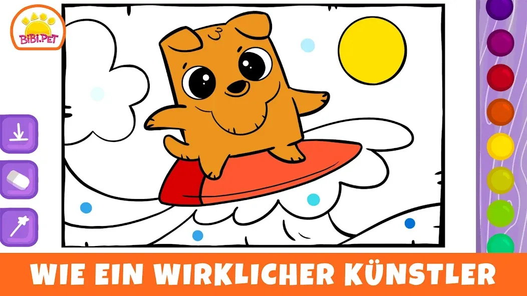Puzzle und Farben Kinderspiele screenshot 3