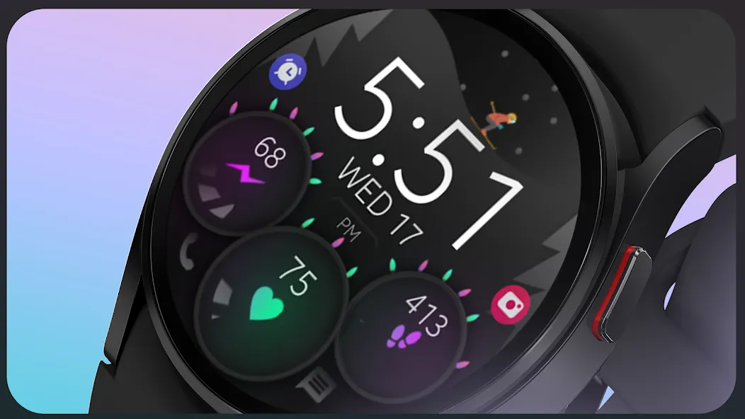 Christmas animated watch face screenshot 6