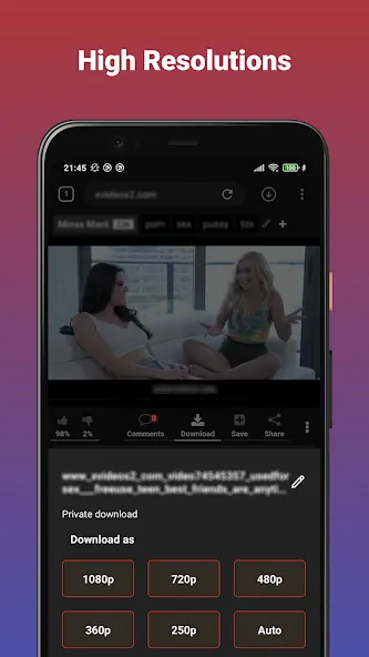 Descargador de videos total screenshot 27