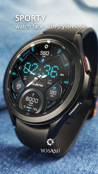 H355 Pixels Watch Face YOSASH screenshot 1