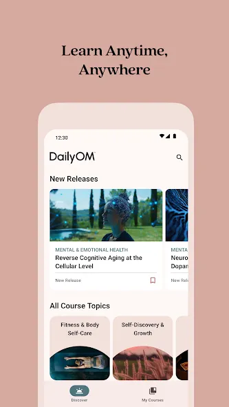 DailyOM: Wellness Courses screenshot 1