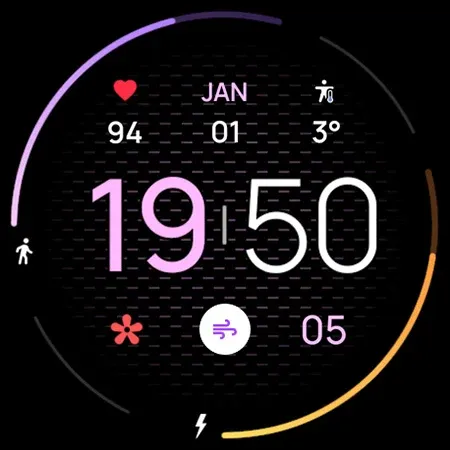 Fit ONE: Watch face screenshot 12