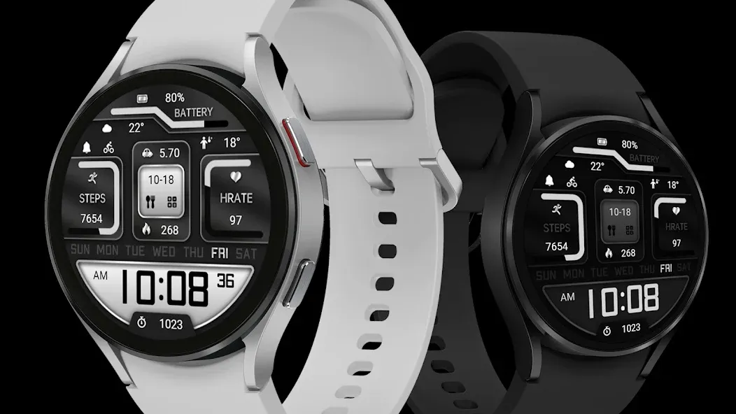 Geometry Silver ZKin Watch screenshot 1