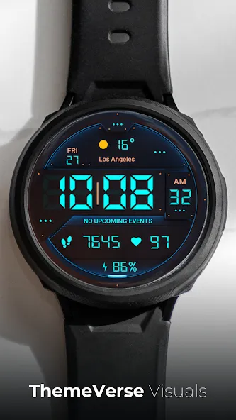TVV Digital Watch Face screenshot 1