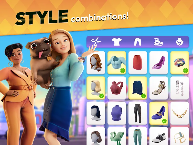 Makeover Match - Fashion Game screenshot 11