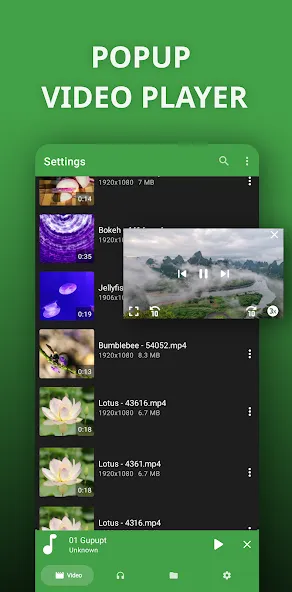 视频播放器的Android为 screenshot 4
