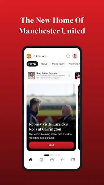 Manchester United Official App screenshot 1