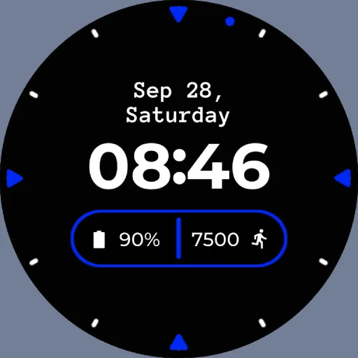 MPW02 Digital Watch Face screenshot 8