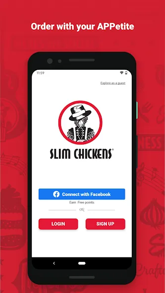 Slim Chickens screenshot 1