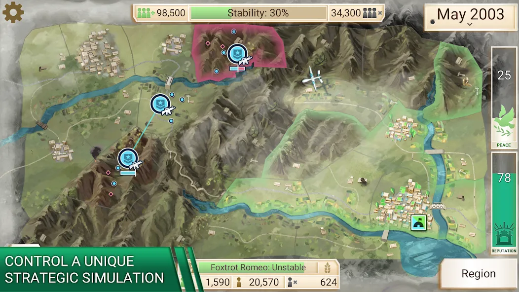 Rebel Inc. screenshot 2