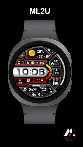 ML2U 294 Watch Face screenshot 8