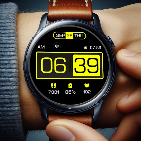 Key WF83 Digital Classic Watch screenshot 1