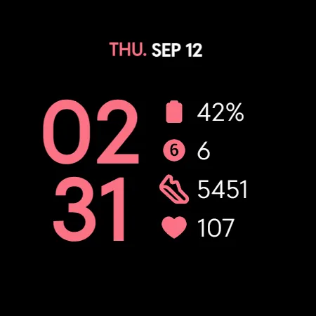 Pixel Watch Face 2 screenshot 28