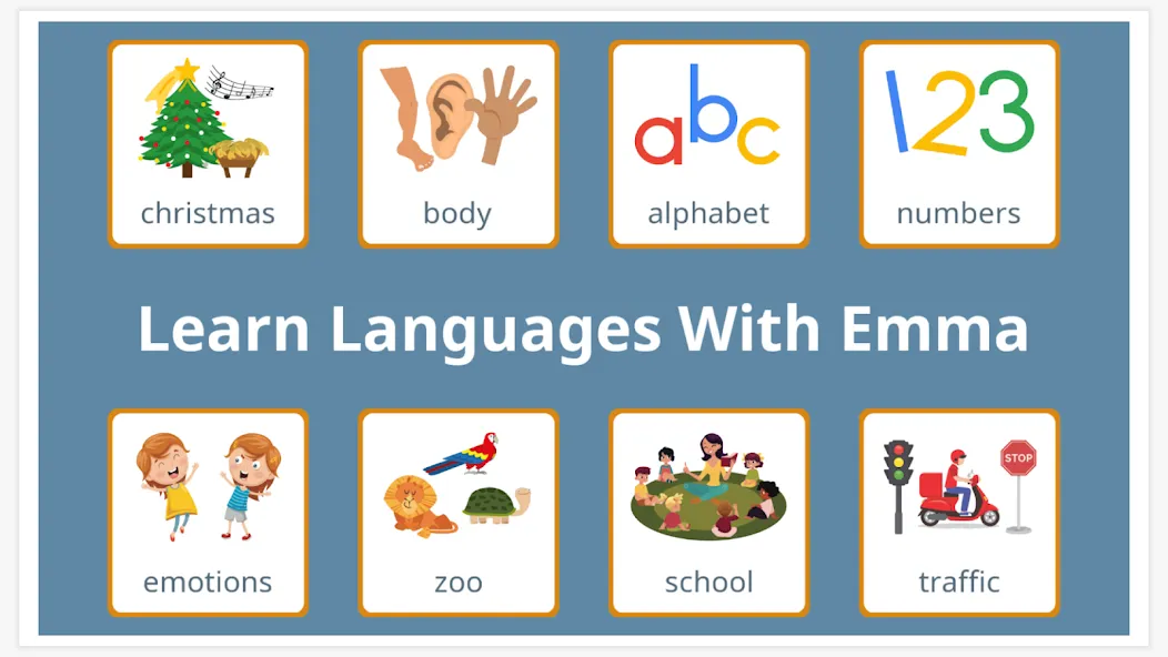 Learn Languages For Kids screenshot 1