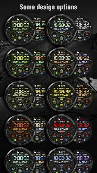 WFP 354 Tactical Watch face screenshot 3