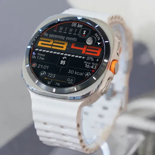 Digital Watch Face CRC087 screenshot 1