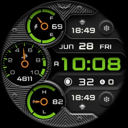 Ballozi AERONOX - Digital Face screenshot 11