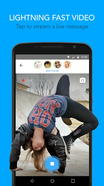 Glide - Video Chat Messenger screenshot 1