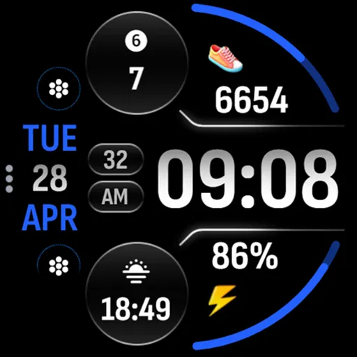 OMG 449 - Digital Watch Face screenshot 25