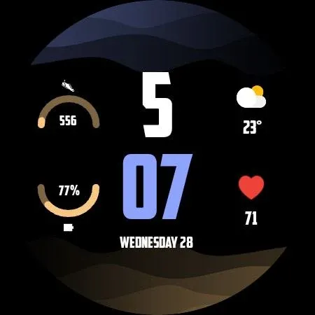 Nighty Digital 26 - watch face screenshot 23