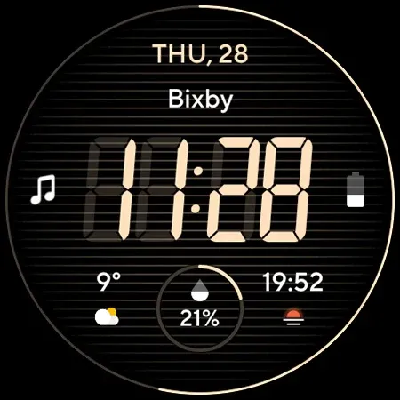 Lean Digital Watch Face screenshot 11