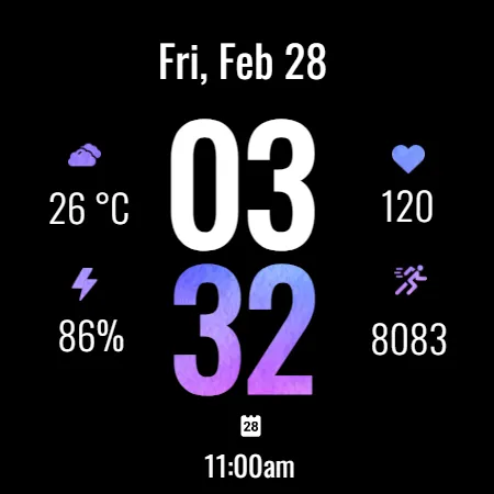 Minimal Watch Faces screenshot 35
