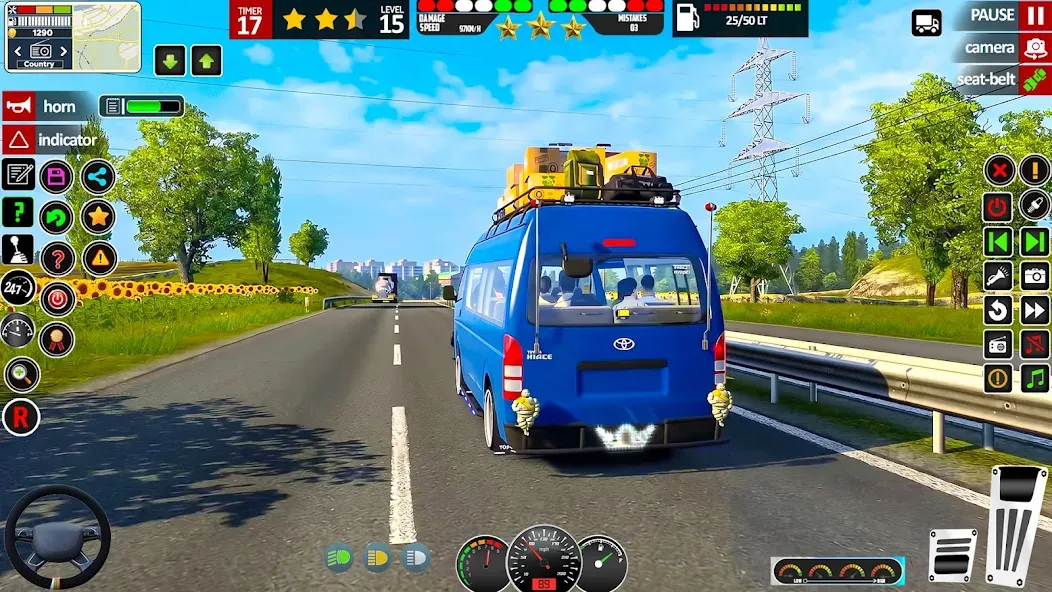 City Van Driving Games 3D screenshot 4