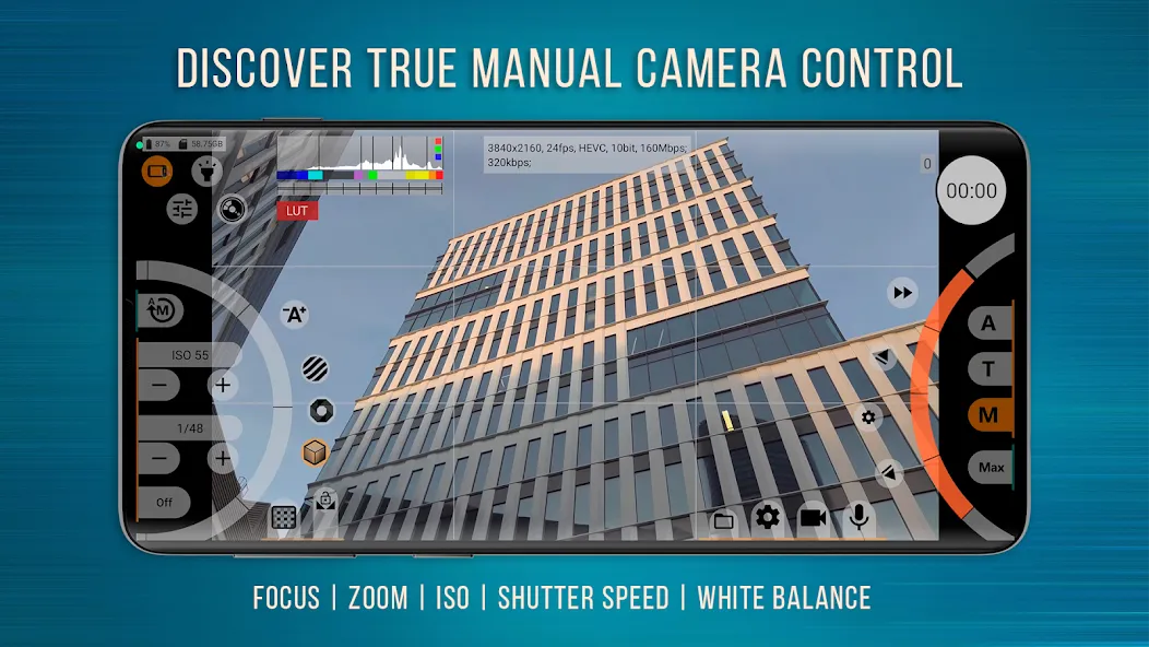 mcpro24fps manual video camera screenshot 1
