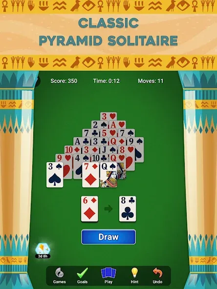 Pyramid Solitaire - Card Games screenshot 19