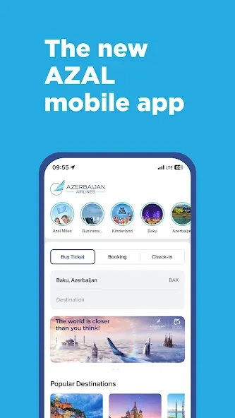 AZAL - Book Flight Ticket screenshot 1