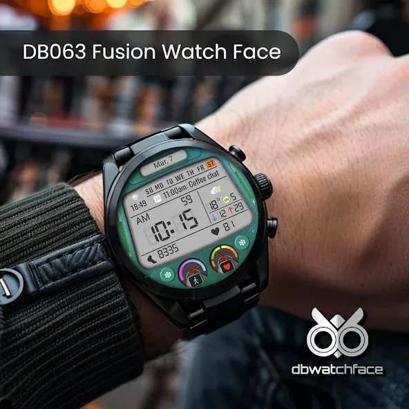 DB063 Fusion Watch Face screenshot 5