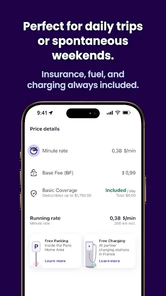 Free2move | Car Share & Rental screenshot 3