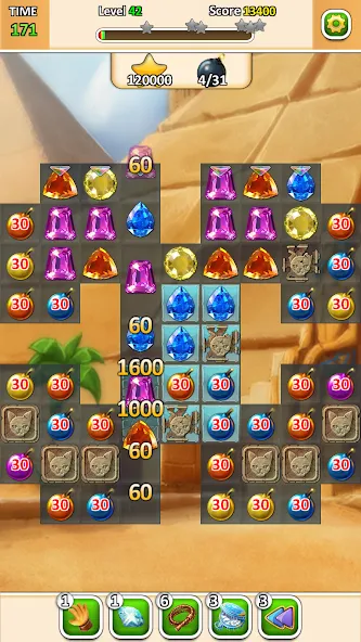 Indy Cat Match 3 screenshot 14