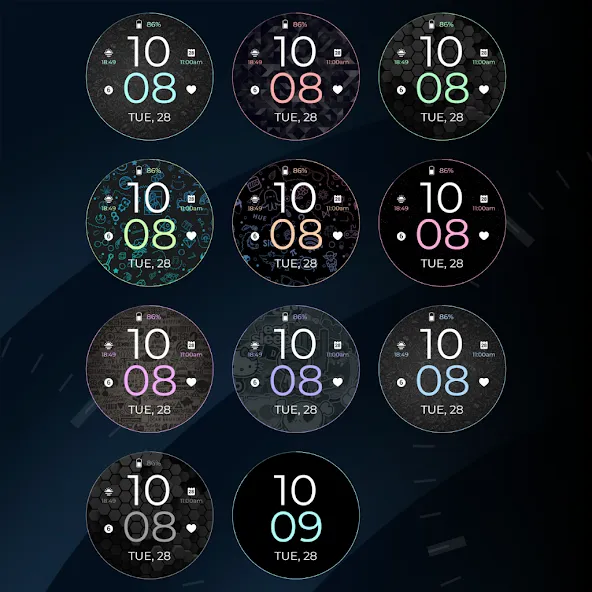 Minimal Watch Watch Face screenshot 3