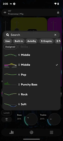 Poweramp Equalizer screenshot 4