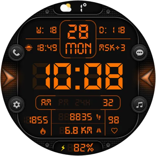 DIGI DANALOT Watch face screenshot 19
