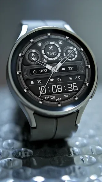 Retro Dim Texture ZKin Watch screenshot 4
